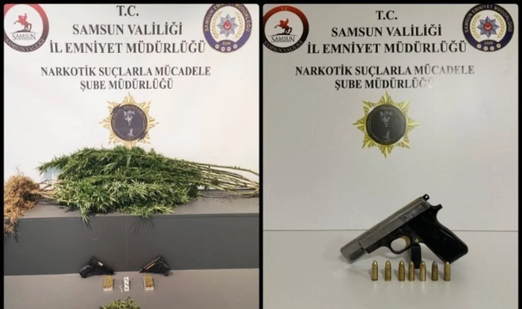 Samsun'da 2 İlçede Geniş Çaplı Uyuşturucu Operasyonu! 10 Gözaltı