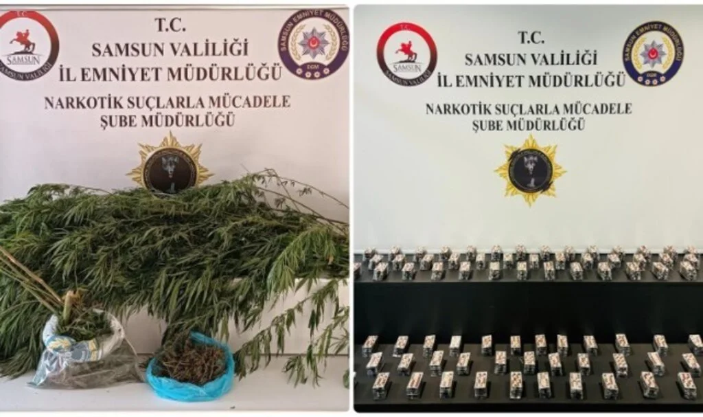 Samsun'da İki İlçede Zehir Tacirlerine Baskın!