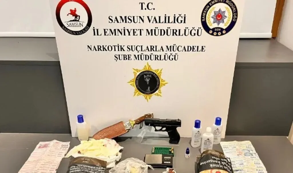 Samsun'da Uyuşturucu Baskını: 7 Gözaltı