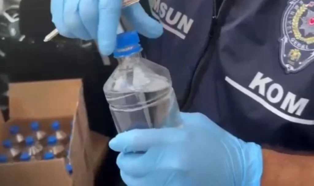 Şüpheli Araçta Kaçak 320 Litre Etil Alkol Ele Geçirildi!