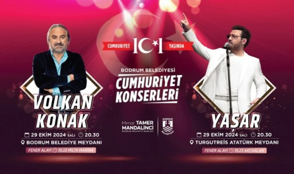 29 Ekim Bodrum’da Coşkuyla Kutlanacak