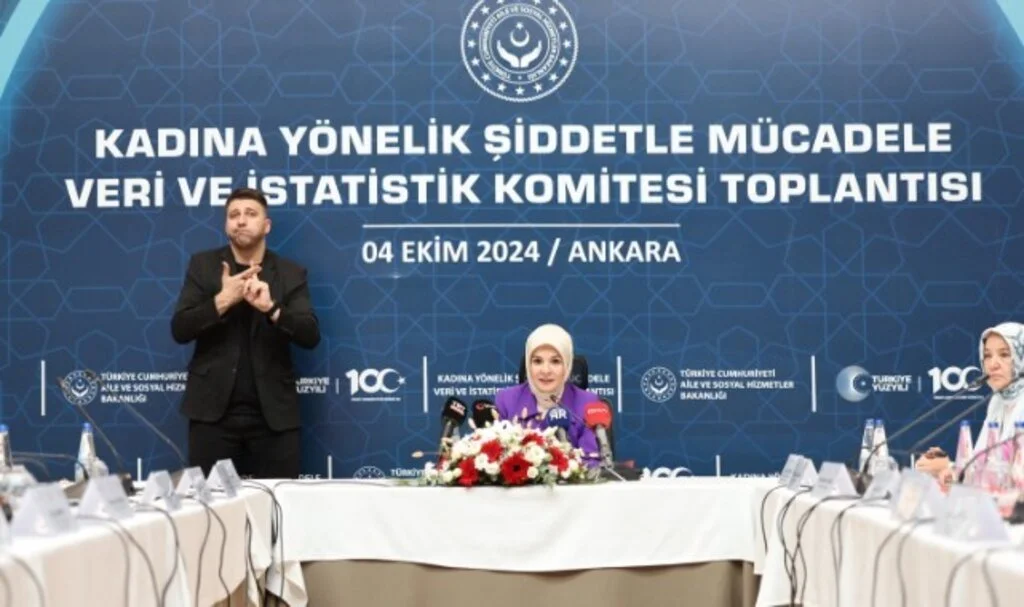 Aile ve Sosyal Hizmetler Bakanı Göktaş, Kadına Yönelik Şiddetle Mücadele Veri ve İstatistik Komitesi Toplantısı'nda konuştu