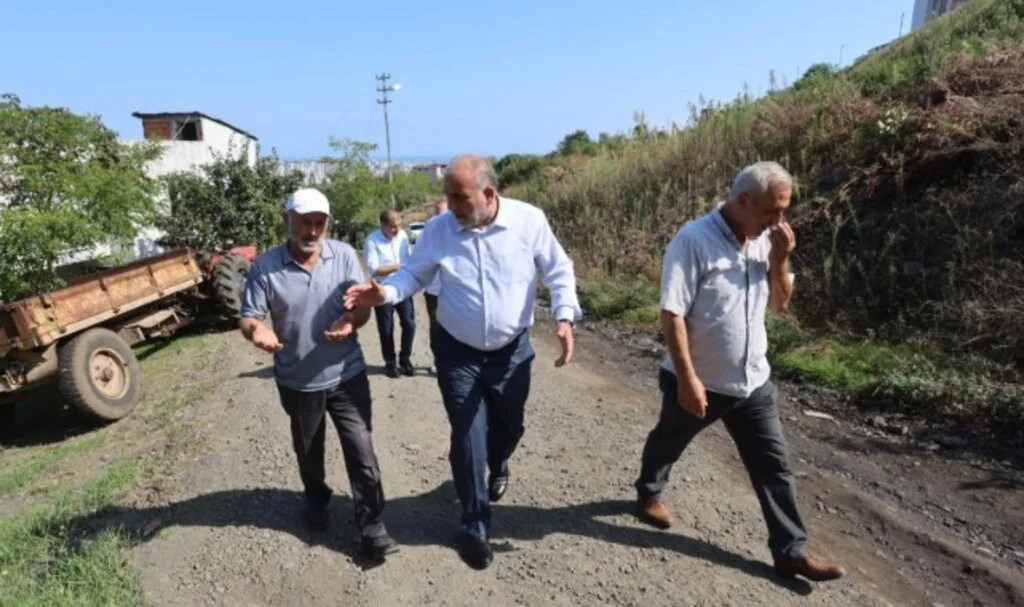 Başkan İbrahim Sandıkçı’dan Sahada Takip 
