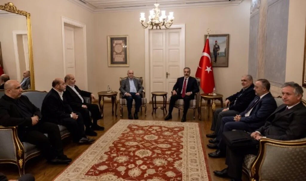 Hakan Fidan, Hamas Şura Meclisi Başkanı ve Siyasi Büro üyeleriyle görüştü