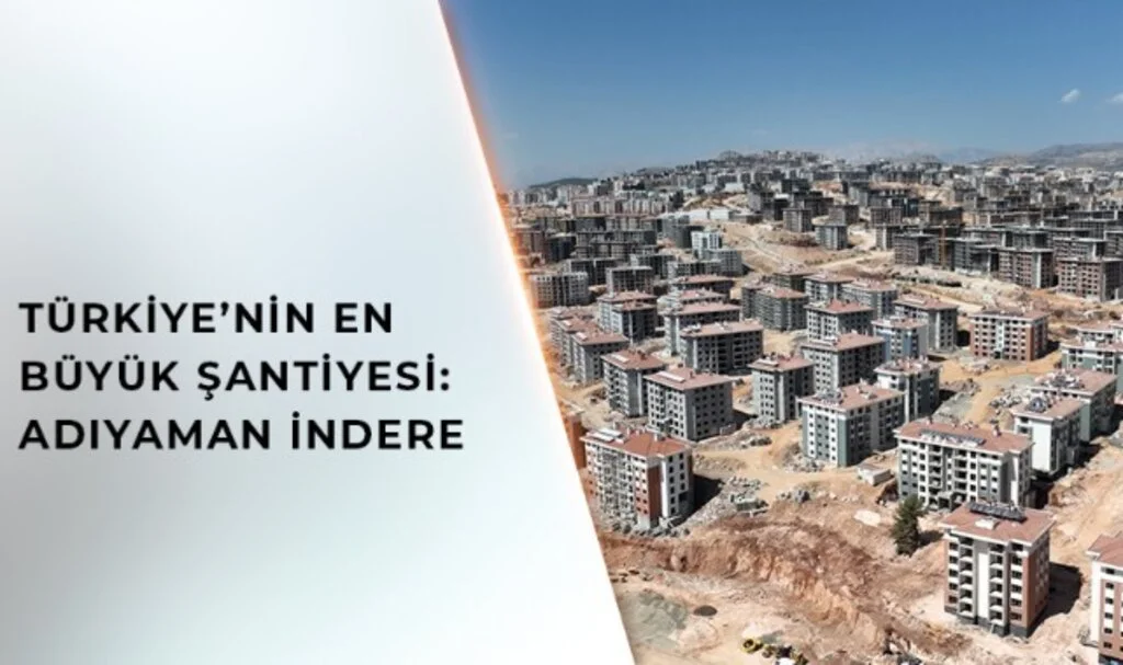 İndere’de kaya zemine tünel kalıp sistemiyle sağlam konutlar inşa ediliyor