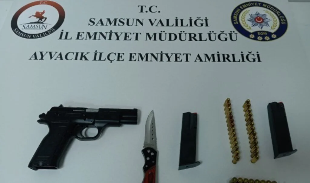 Narko Alan Uygulamasında Silah ve Bıçak Ele Geçirildi: 1 Şahıs Gözaltında