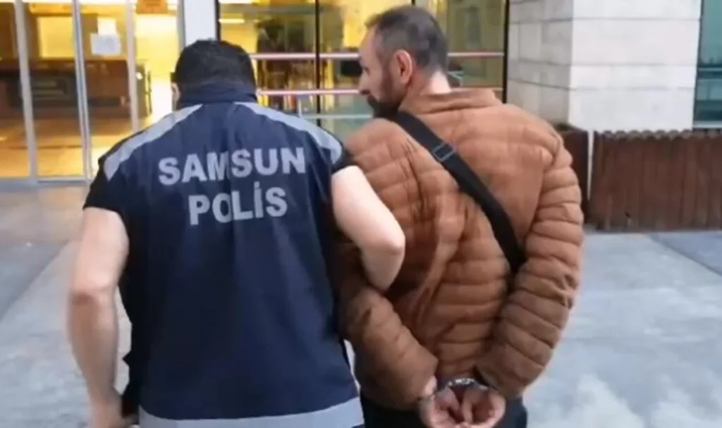 Samsun'da 23 yıl hapis cezası ile aranan  zanlı yakalandı!