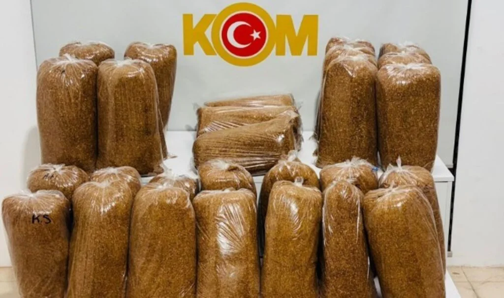 Samsun'da Kaçak Tütün Operasyon