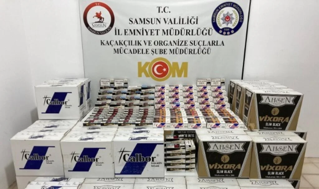 Samsun'da Kaçakçılık Operasyonu!