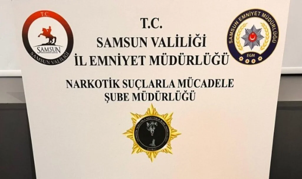 Samsun'da narkotikten operasyon!