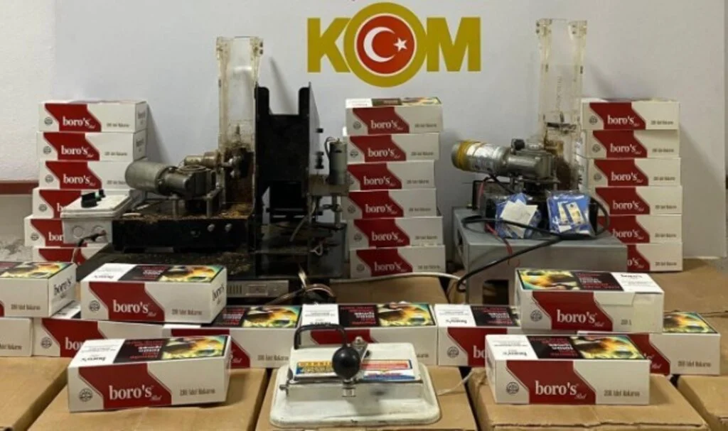 Samsun İlkadım’da Kaçak Tütün Operasyonu