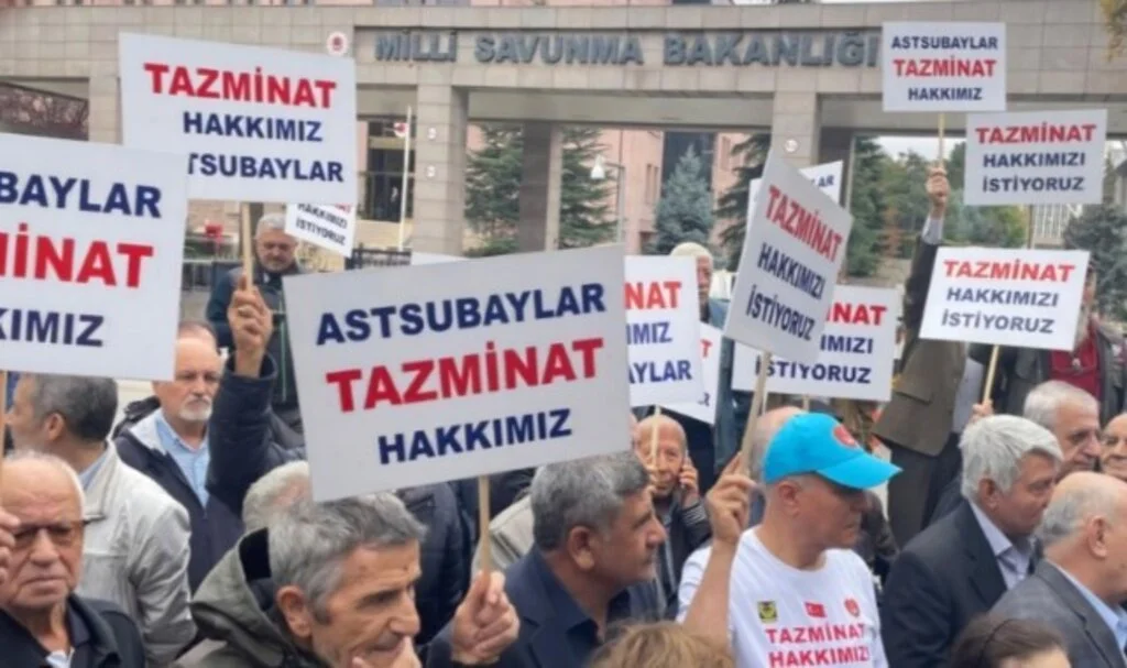 TEMAD üyeleri tazminat ve özlük hakları taleplerini dile getirdi!