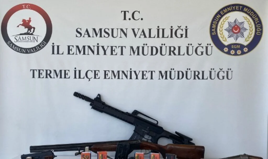 Terme’de Huzur Operasyonu: Silahlar Ele Geçirildi!