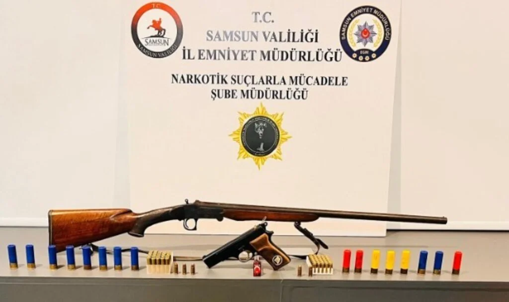 Canik'te Büyük Operasyon: Uyuşturucu ve Silah Deposu Ele Geçirildi!