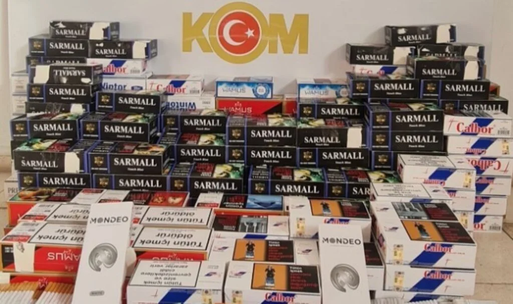 İlkadım’da Kaçak Sigara Operasyonu