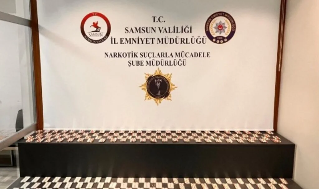Samsun Canik’te Uyuşturucu Operasyonu