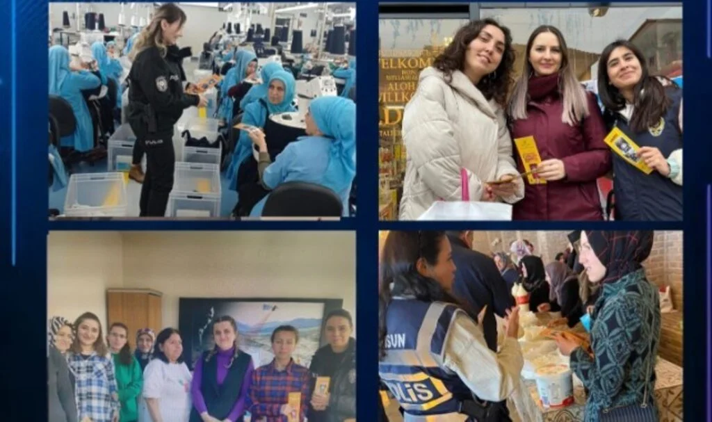 Samsun'da 25 Kasım Kadına Yönelik Şiddetle Mücadele Günü Etkinlikleri Düzenlendi
