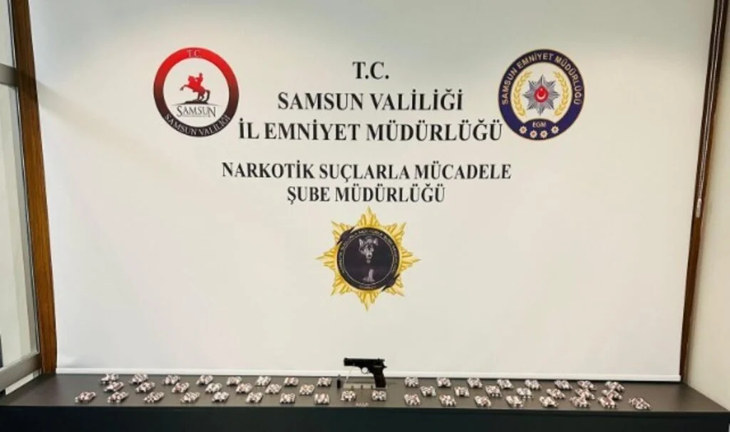 Samsun'da Uyuşturucu ve Silah Operasyonu: 3 Şüpheli Gözaltında