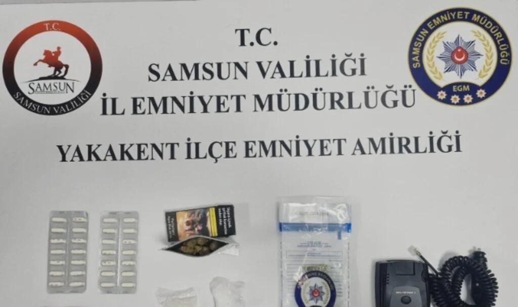 Samsun Yakakent'te Uyuşturucu Baskını!