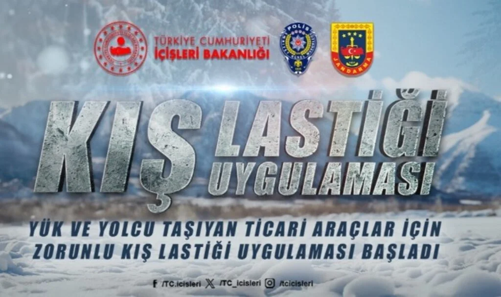 Zorunlu Kış Lastiği Uygulaması Başlıyor, Hangi Araçlarda Zorunlu? Ne Zaman Başlıyor?