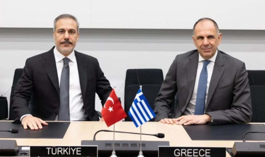 Fidan ve Yerapetritis Brüksel’de Buluştu