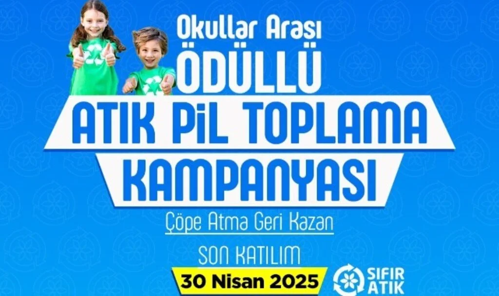  İlkadım’da geleceği koruma kampanyası: 'Bir Pil Bir Adım'