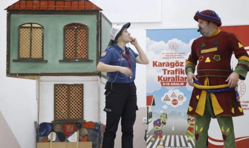 İlkadım'da Karagöz İle Trafik Eğitimi
