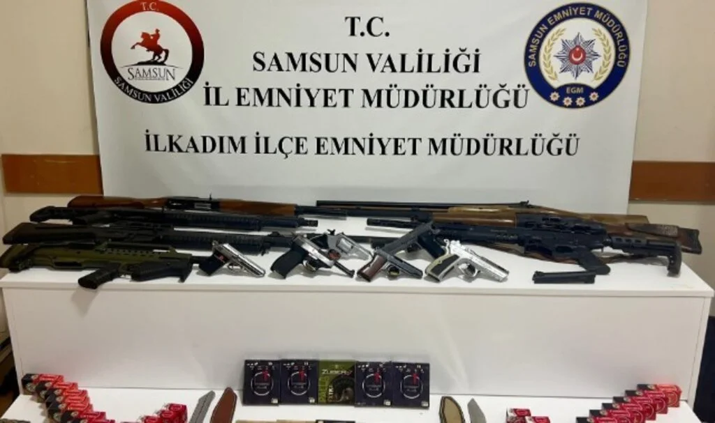 İlkadım'da Miras Kavgası Kanlı Bitti: Evden Cephanelik Çıktı