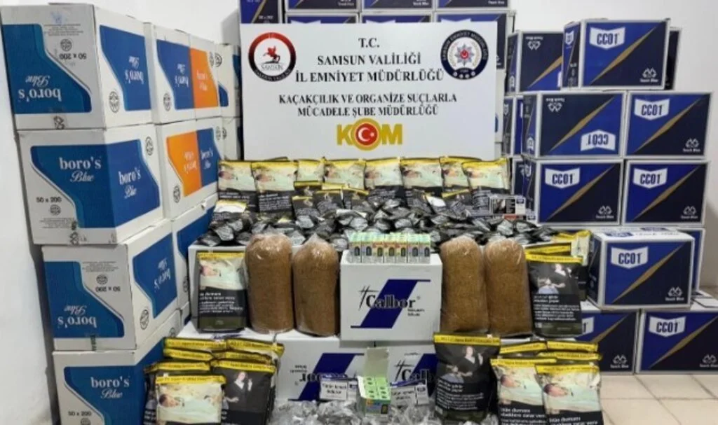Kaçak Sigara ve Tütün Operasyonu: 1.290.000 Makaron Ele Geçirildi