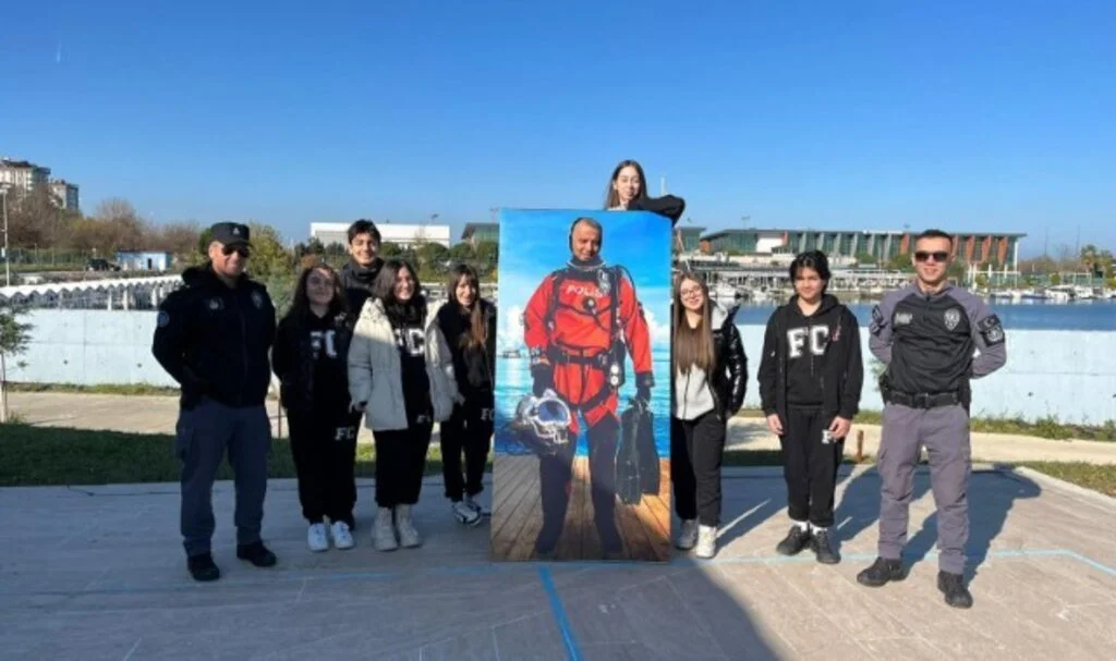 Samsun’da Özel Okul Öğrencilerinden Sualtı Grup Amirliğine Ziyaret
