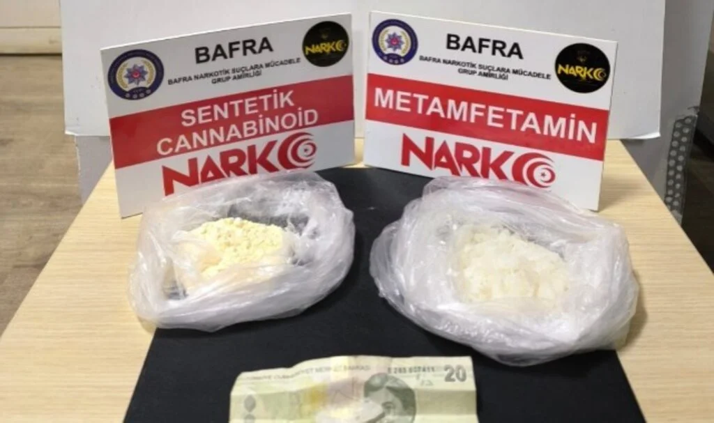 Bafra’da Uyuşturucu Operasyonu