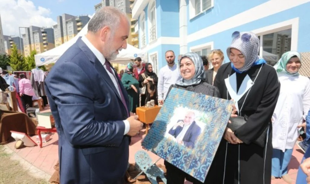Canik'te 1573 Kadına Mesleki Eğitim 