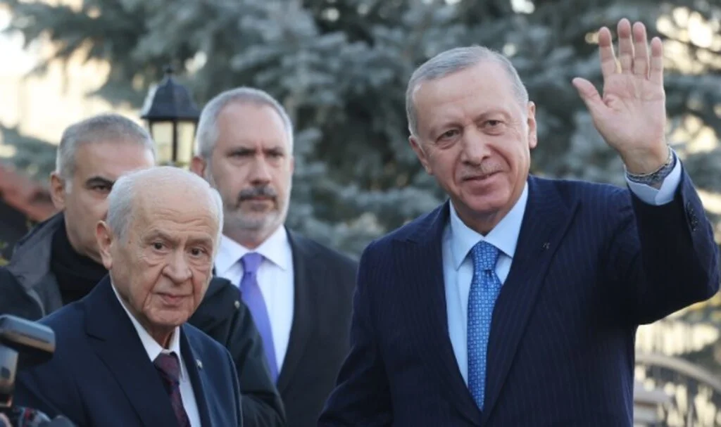 Cumhurbaşkanı Erdoğan, MHP Lideri Bahçeli'yi Ziyaret Etti