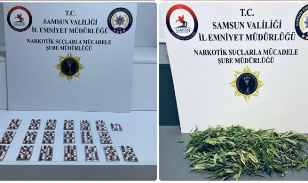 İlkadım, Atakum ve Havza’da Uyuşturucu Operasyonu