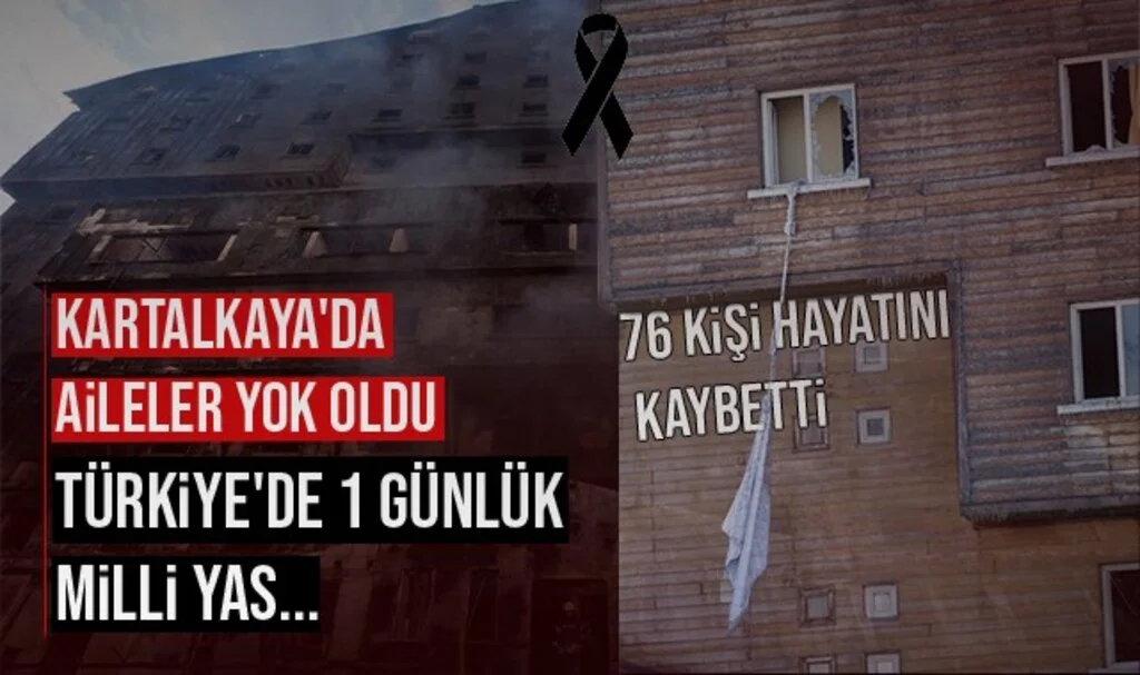 Kartalkaya'da Aileler Yok Oldu! Türkiye'de 1 Günlük Milli Yas…