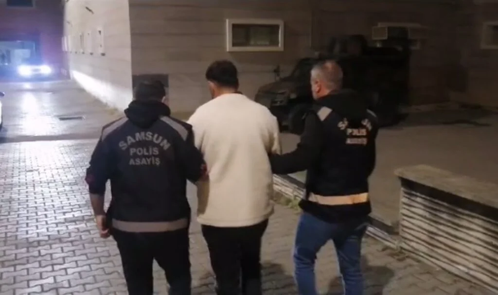 Samsun’da 13 Yıl 15 Gün Hapis Cezası Bulunan Şahıs Yakalandı