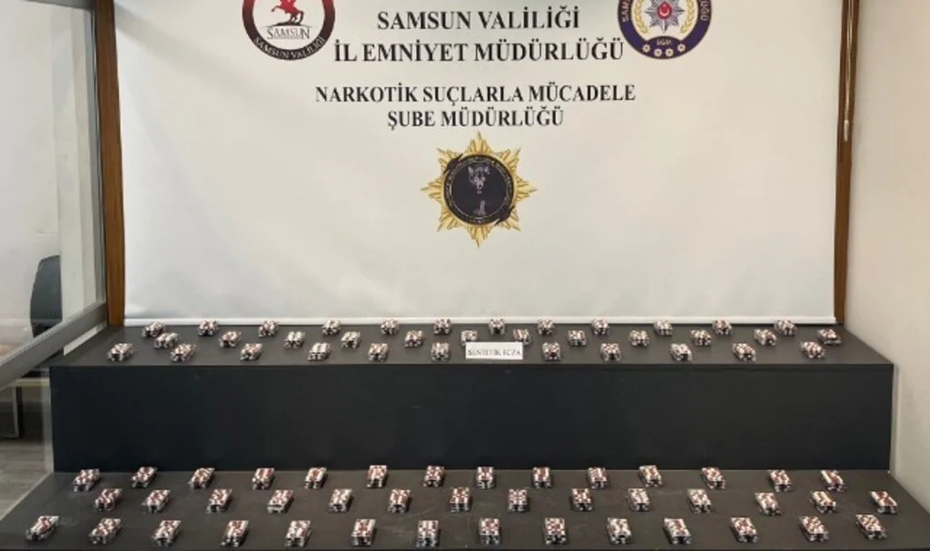 Samsun İlkadım’da Uyuşturucu Operasyonu Binlerce Adet Ele Geçirildi