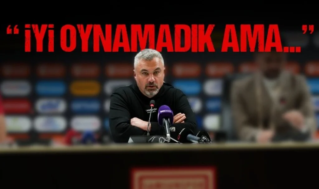 Samsunspor Teknik Direktörü Thomas Reis: İyi oynamadık ama...