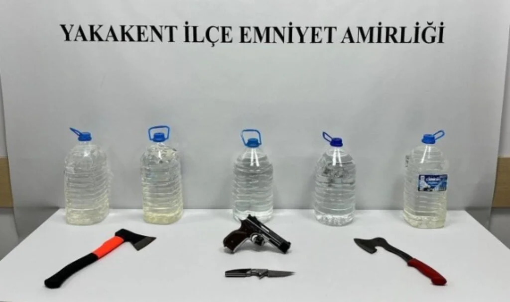 Yakakent’te Narko Alan Uygulamasında Çeşitli Malzemeler Ele Geçirildi