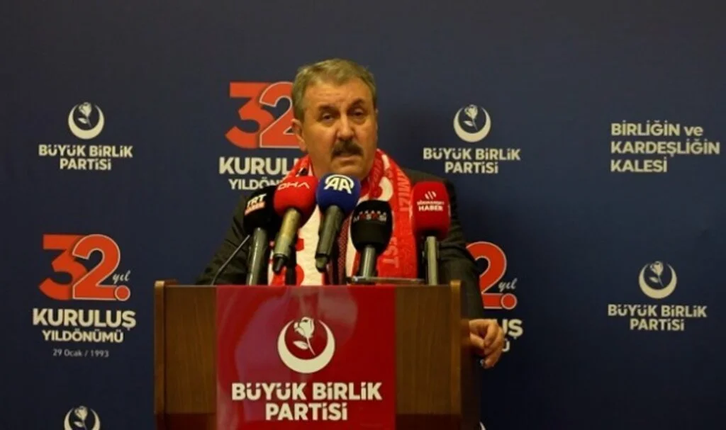 BBP Genel Başkanı Mustafa Destici: "Terörle Müzakereden Değil Mücadeleden Yanayız!"