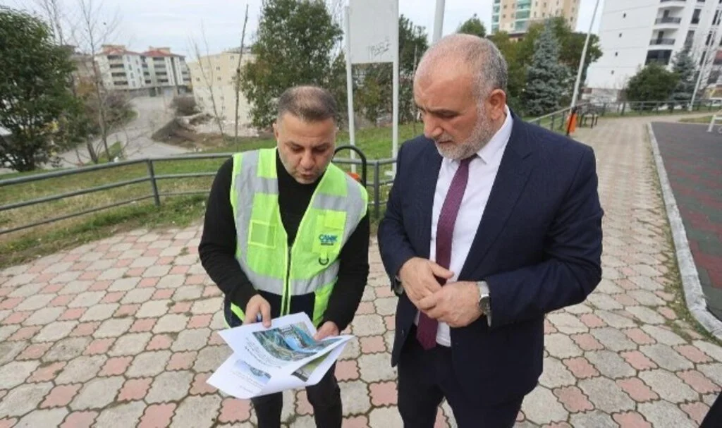 Canik'in Park ve Sokaklarına Modern Dokunuş