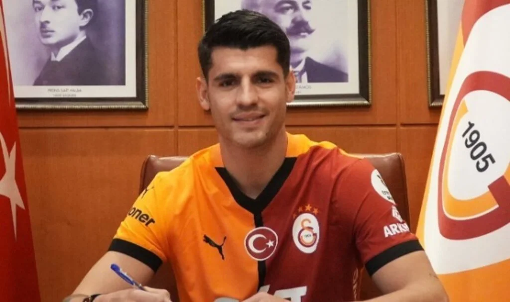 Galatasaray, Alvaro Morata'yı resmen açıkladı: Maliyet belli oldu
