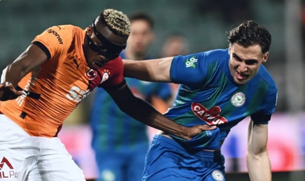 Galatasaray, Çaykur Rizespor karşısında öldü öldü dirildi, derbi öncesi 6 puan farkı korudu