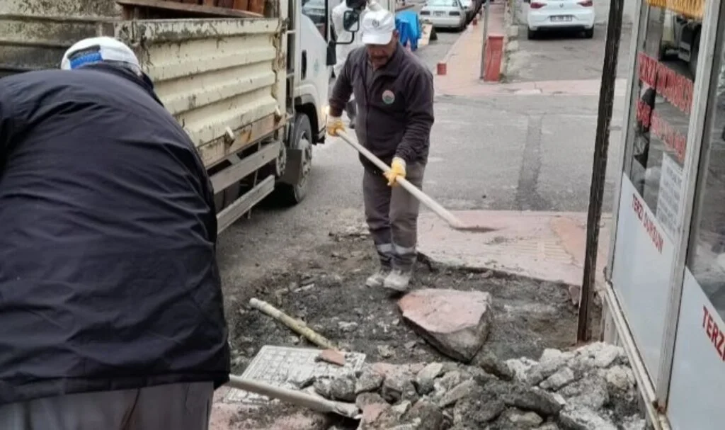 İlkadım’da kaldırımlar daha konforlu ve güvenli