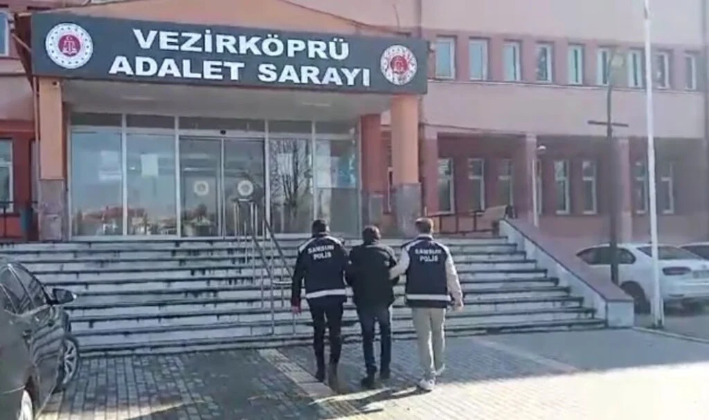 Samsun Vezirköprü'de Aranan Şahıs Yakalandı