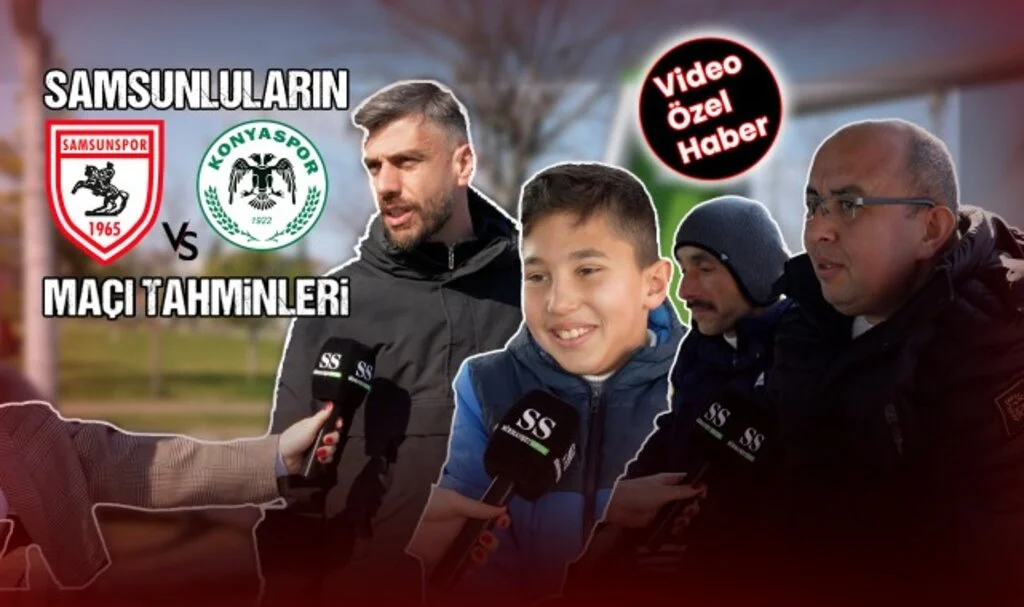 Tümosan Konyaspor-Reeder Samsunspor Maçını Samsunlular Tahmin Etti