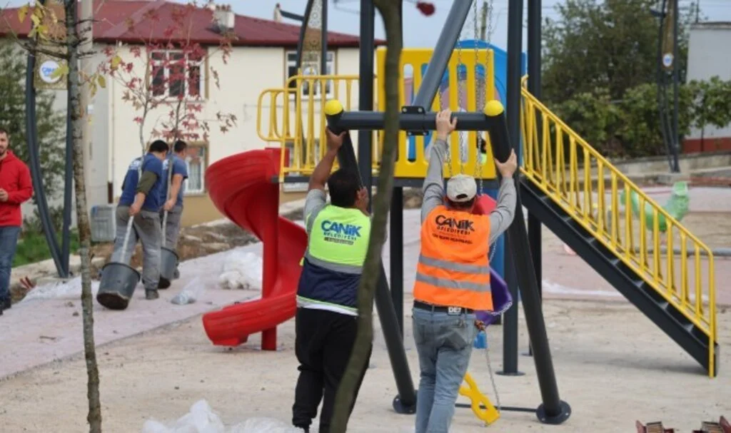 Canik'te Yeni Parklar ve Estetik Sokaklarla Yaşam Kalitesi Yükseliyor
