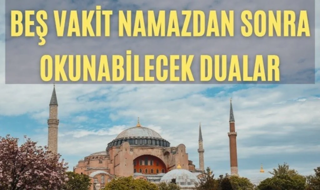 Namazdan Sonra Allah'a Nasıl Dua Etmeliyiz