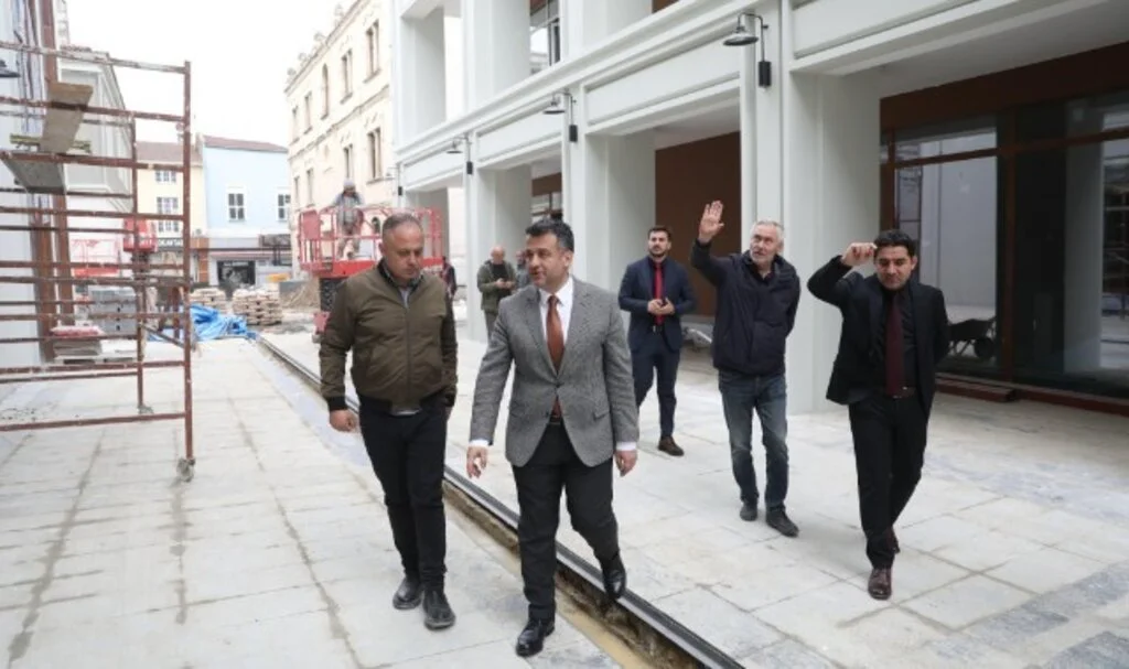 Samsun'da Belediye Ticaret Merkezi Projesi'nde Sona Yaklaşıldı