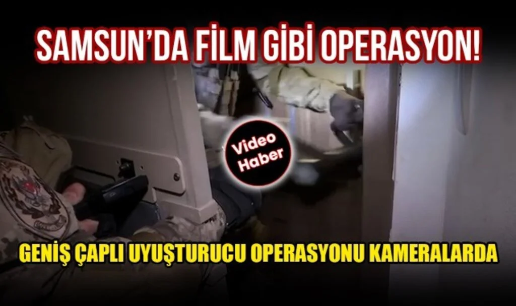 Samsun'da Film Gibi Operasyon: Buzdolabına Saklanan Uyuşturucular Ortaya Çıktı!